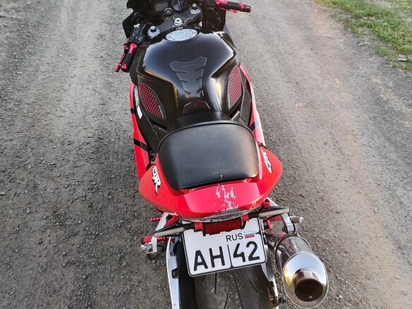 2002 Honda CBR 954RR Fireblade, красный, 425000 рублей - вид 10