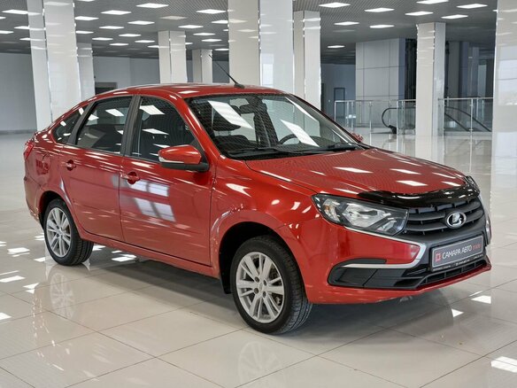 2022 Lada (ВАЗ) Granta I Рестайлинг, красный, 551000 рублей - вид 2