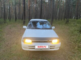 1990 Toyota Starlet 16V IV (P80), белый, 190000 рублей, вид 1