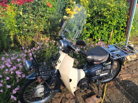 2012 Honda Super Cub, синий, 100000 рублей, вид 1