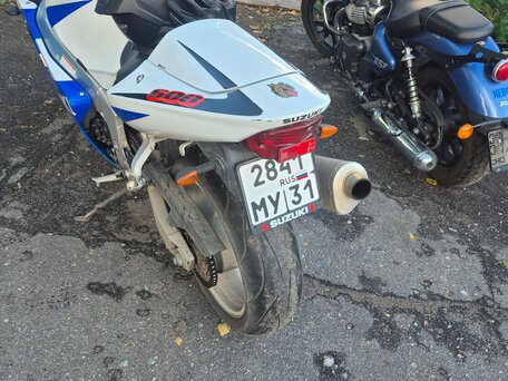 2001 Suzuki GSR 600, синий, 415000 рублей, вид 4