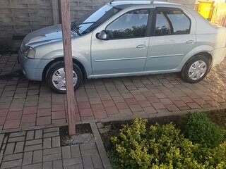 2009 Renault Logan I, зелёный, 400000 рублей, вид 3