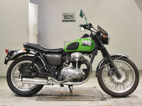 2007 Kawasaki W 400, зелёный, 340000 рублей, вид 3