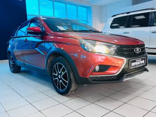 2018 Lada (ВАЗ) Vesta SW Cross I, оранжевый, 1019000 рублей, вид 2
