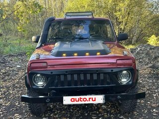 1995 Lada (ВАЗ) 2121 (4x4) I Рестайлинг, красный, 250000 рублей, вид 2