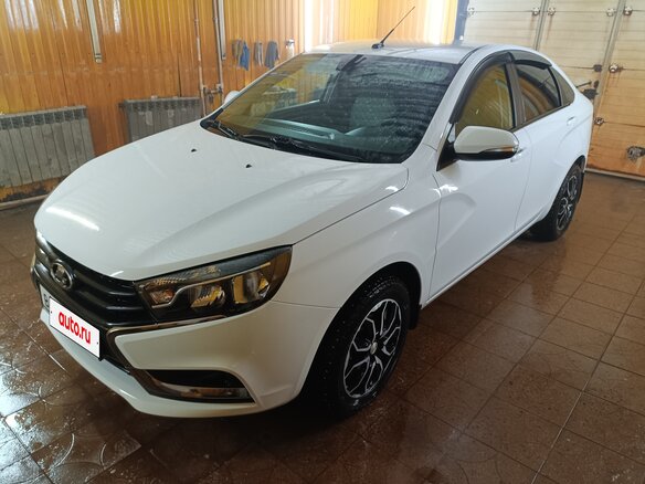 2017 Lada (ВАЗ) Vesta I, белый - вид 10