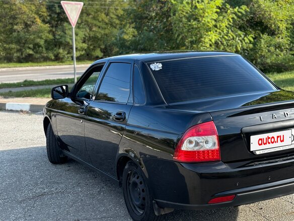 2014 Lada (ВАЗ) Priora I Рестайлинг, чёрный, 460000 рублей - вид 12