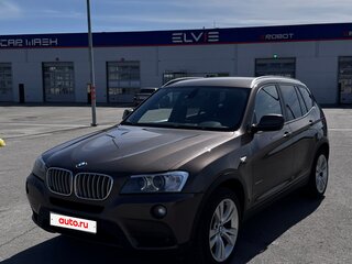 2011 BMW X3 35i xDrive II (F25), коричневый, 1350000 рублей, вид 1