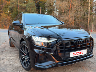 2021 Audi Q8 55 TFSI I (4M), чёрный, 4999999 рублей, вид 4