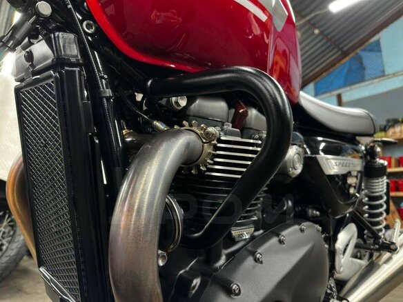 2022 Triumph Speed Twin, красный, 1250000 рублей - вид 22