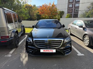 2015 Mercedes-Benz S-Класс 500 VI (W222, C217), чёрный, 2850000 рублей, вид 1