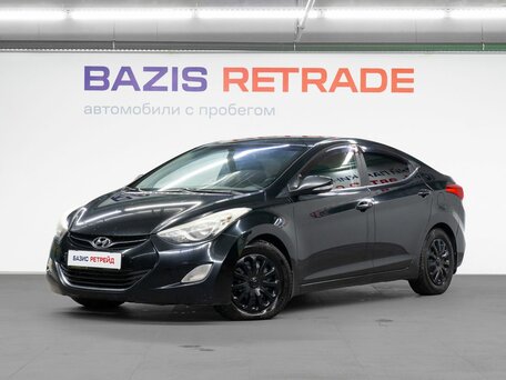 2012 Hyundai Elantra V (MD), чёрный, 919000 рублей, вид 1