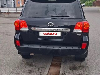 2012 Toyota Land Cruiser 200 Series Рестайлинг 1, чёрный, 2393000 рублей, вид 4