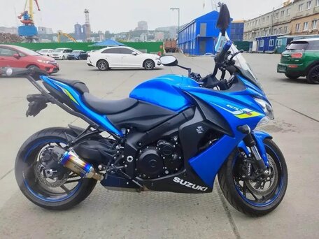 2019 Suzuki GSX-S 1000 F, синий, 1200000 рублей, вид 1