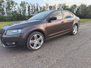 2016 Skoda Octavia III (A7), коричневый, 1750000 рублей, вид 2