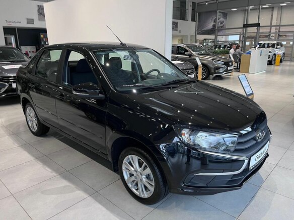 2026 Lada (ВАЗ) Granta I Рестайлинг, чёрный - вид 1