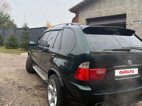 2001 BMW X5 3.0i I (E53), зелёный, 1400000 рублей - вид 2