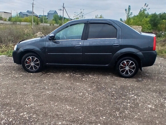 2009 Renault Logan I, серый - вид 4