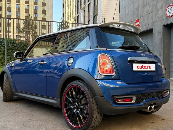 2012 Mini Hatch Cooper S II (R56) Рестайлинг, синий, 1470000 рублей - вид 7