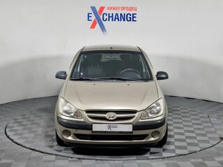 2005 Hyundai Getz I Рестайлинг, бежевый, 389000 рублей, вид 2