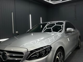 2015 Mercedes-Benz C-Класс 180 IV (W205), серебристый, 1859000 рублей, вид 1