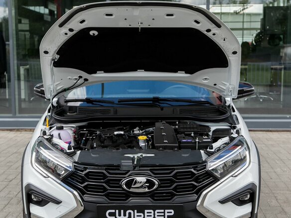 2026 Lada (ВАЗ) Vesta Cross I Рестайлинг (NG), белый - вид 21