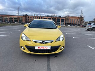 2013 Opel Astra GTC J Рестайлинг, жёлтый, 990000 рублей, вид 1