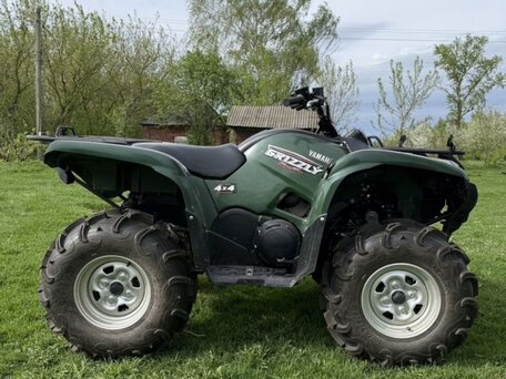 2008 Yamaha Grizzly 700, зелёный, 1250000 рублей, вид 3