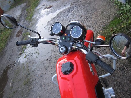 1988 Jawa 350/638, красный, 230000 рублей, вид 5