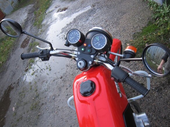 1988 Jawa 350/638, красный, 230000 рублей - вид 4