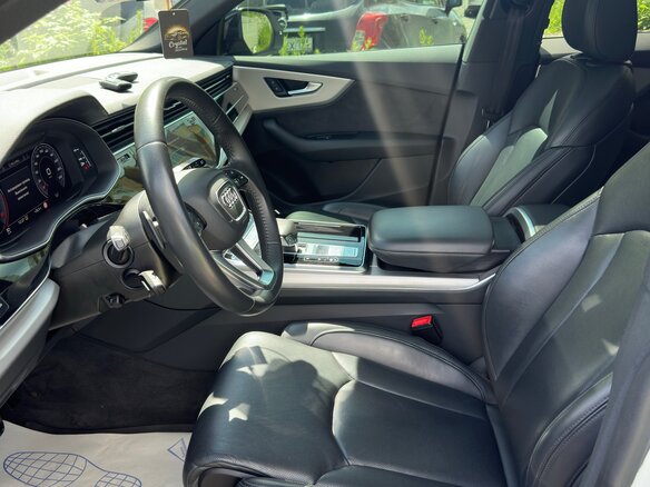 2019 Audi Q8 50 TDI I (4M), белый, 5950000 рублей - вид 26