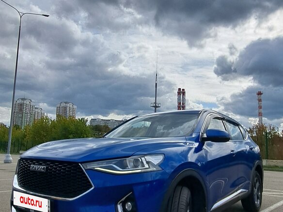2021 Haval F7 I, синий - вид 14