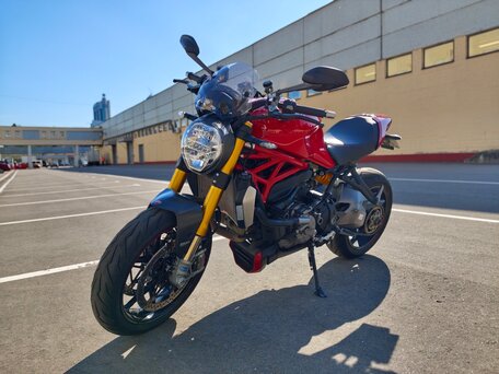 2019 Ducati Monster 1200, красный, 1290000 рублей, вид 4