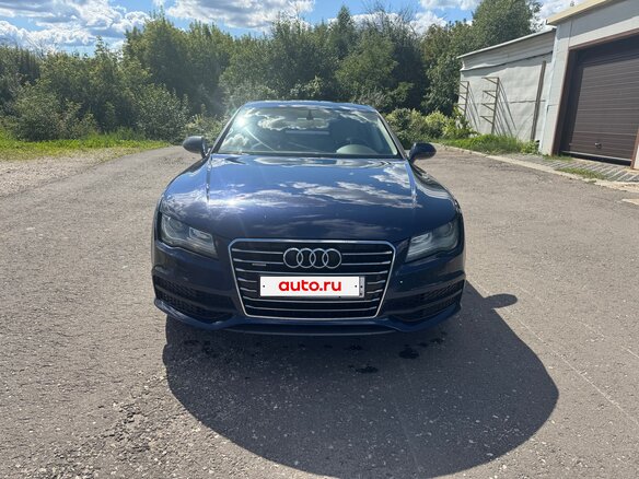 2011 Audi A7 I (4G), синий, 2500000 рублей - вид 1