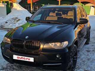 2007 BMW X5 48i II (E70), чёрный, 1450000 рублей, вид 2