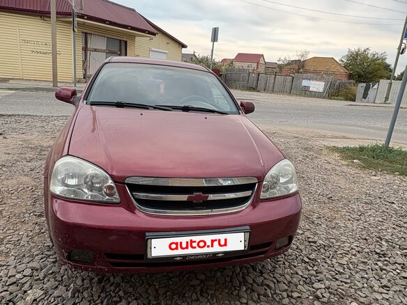 2007 Chevrolet Lacetti I, красный, 350000 рублей