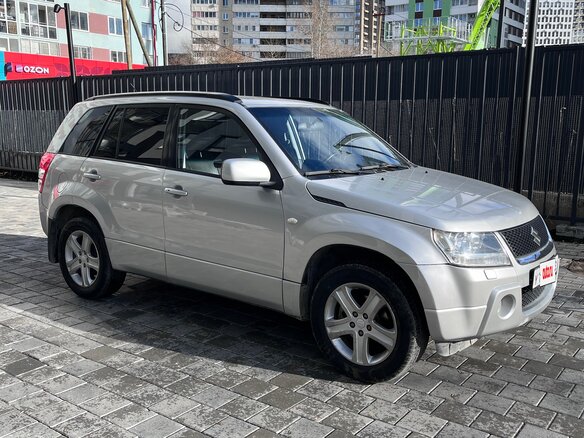 2007 Suzuki Grand Vitara II, серебристый, 850000 рублей