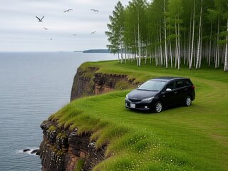 2012 Toyota Wish II Рестайлинг, чёрный, 1320000 рублей, вид 2