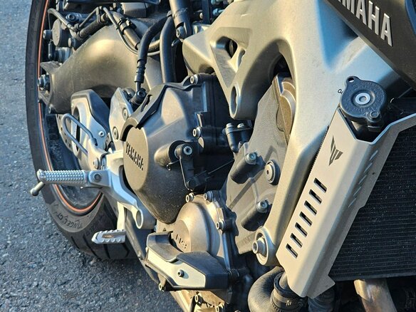 2014 Yamaha MT-09 (FZ-09), оранжевый, 640000 рублей - вид 11