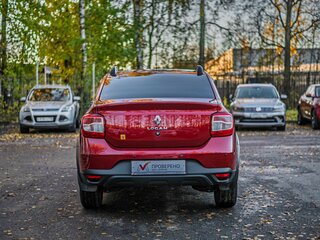2020 Renault Logan Stepway II Рестайлинг, красный, 1049000 рублей, вид 4