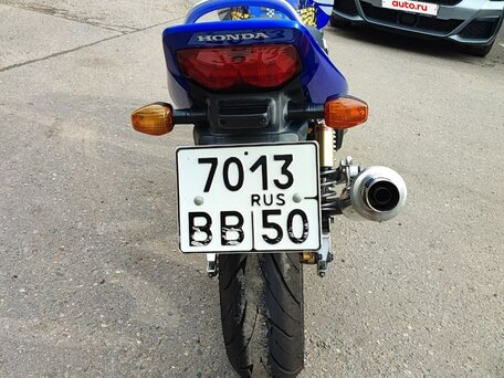 2004 Honda CB 400 Super Four, синий, 299000 рублей, вид 4