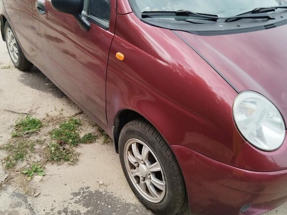 2010 Daewoo Matiz I Рестайлинг, красный - вид 4
