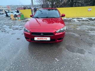 2008 Mitsubishi Lancer X, красный, 600000 рублей, вид 1
