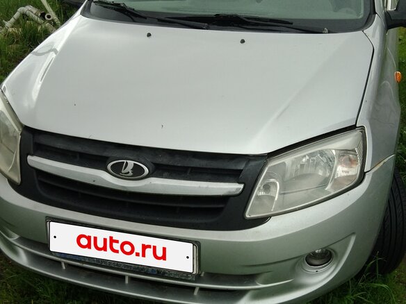 2012 Lada (ВАЗ) Granta I, серебристый, 290000 рублей - вид 1
