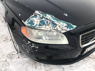 2007 Volvo S80 II, чёрный, 575000 рублей, вид 3