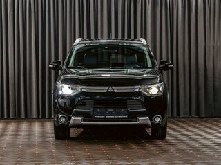 2014 Mitsubishi Outlander III, чёрный, 1375000 рублей, вид 2