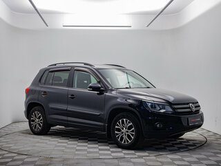 2012 Volkswagen Tiguan I Рестайлинг, чёрный, 1270000 рублей, вид 3