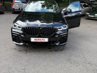 2021 BMW X6 40d III (G06), чёрный, 9850000 рублей, вид 1
