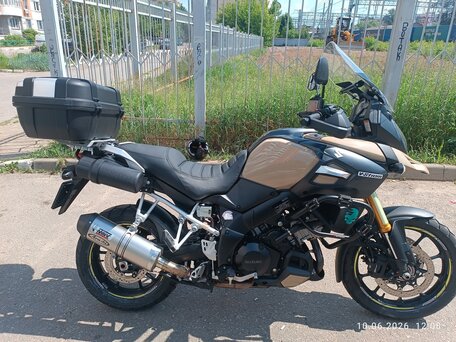 2014 Suzuki V-Strom 1000, бежевый, 760000 рублей, вид 3