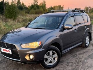 2011 Mitsubishi Outlander II Рестайлинг, серый, 1070000 рублей, вид 1